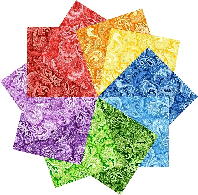 4"x4" 200pcs Cotton Fabric Squares - Image 5