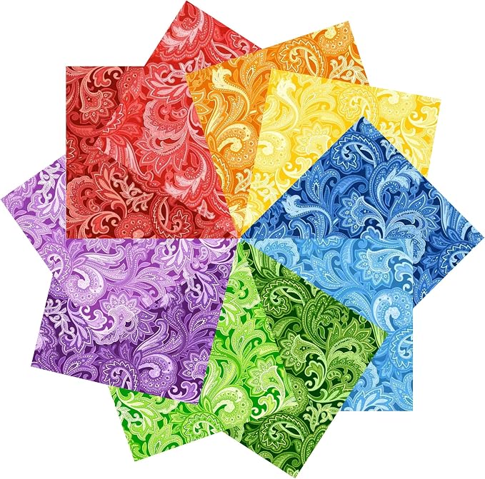 12"x12" 50pcs Cotton Fabric Squares - Image 6