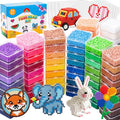 72 Colors Fuse Beads Kit by QUEFE