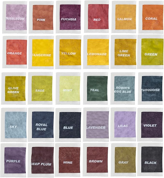 Tulip One-Step Tie-Dye Refills, Color Wheel, Permanent Fabric Dye, 30 Pack - Image 2