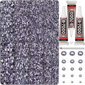33000Pcs Lavender Rhinestones for Bedazzling, Mixed Sizes 2, 6mm Bedazzle Kit by Worthofbest