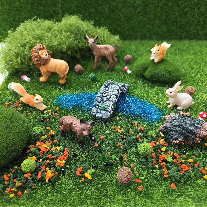 Fairy Garden Accessories, Decorative Sand, Moss Stick, Miniature Garden - Image 3