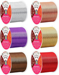 Mandala Crafts 20 GA Purple Brown Red Assorted Anodized Aluminum Craft Wire | by MandalaCrafts