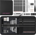 HIFORNY 42 PCS Drawing Set, Sketching Kit by HIFORNY