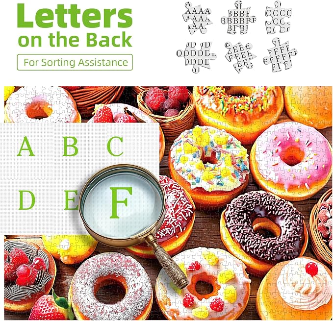 MINIWAN Delightful Donuts 300 Piece Jigsaw Puzzle - Image 3