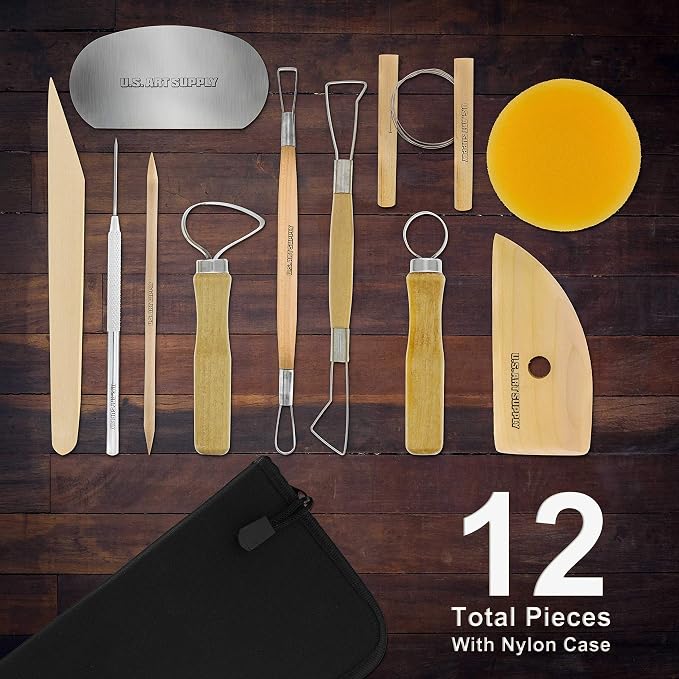 U.S. Art Supply Pottery & Clay Tools Set - Image 2
