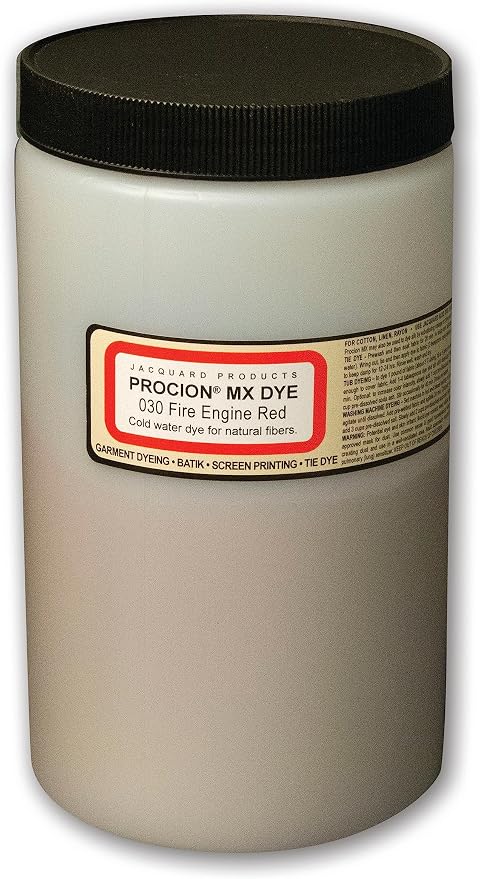 Procion Mx Dye Fire Engine Red 1 Lb by Jacquard