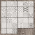 Stencils Sashiko Stencil 33pcs Reusable Plastic Templates 5.12 * 5.12 Inch Hand by BLOSSOMLAYER