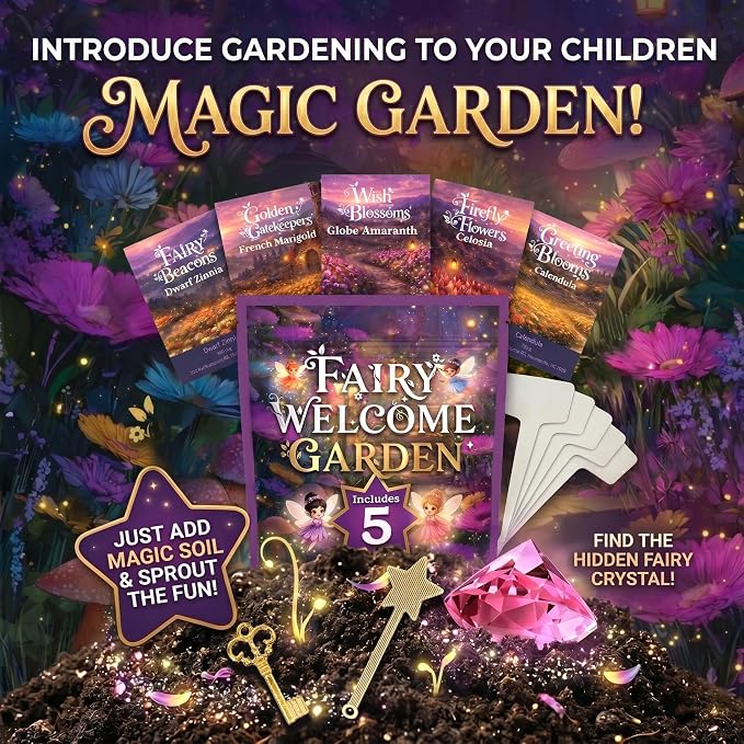 Fairy Garden Seed Kit | 5 Flower Varieties - Image 2