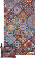 Sand Free Beach Towel, Quick Dry, Lightweight and Compact with Storage Bag, 160x90cm, Made from Recycled Bottles for Beach, Pool, Travel, Swimming and Outdoor Use