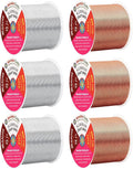 Mandala Crafts 20 GA Copper Silver Tone Combo Anodized Aluminum Craft Wire | by MandalaCrafts