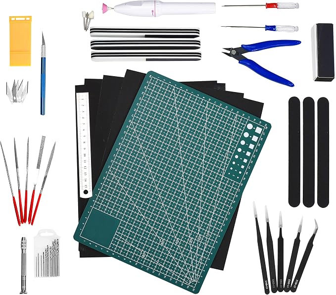 Mandala Crafts 33 PCS Plastic Model Tool Sets by MandalaCrafts
