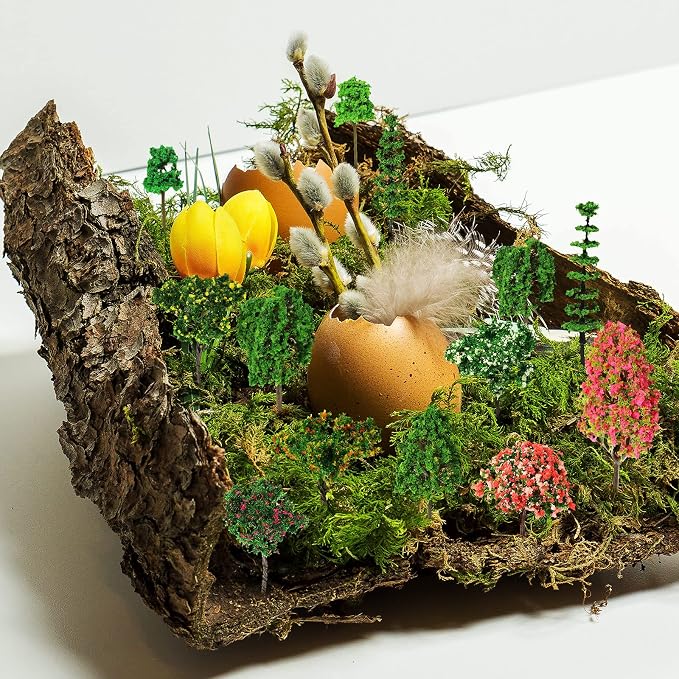 Canlierr 28 Pcs Tiny Model Trees - Image 5