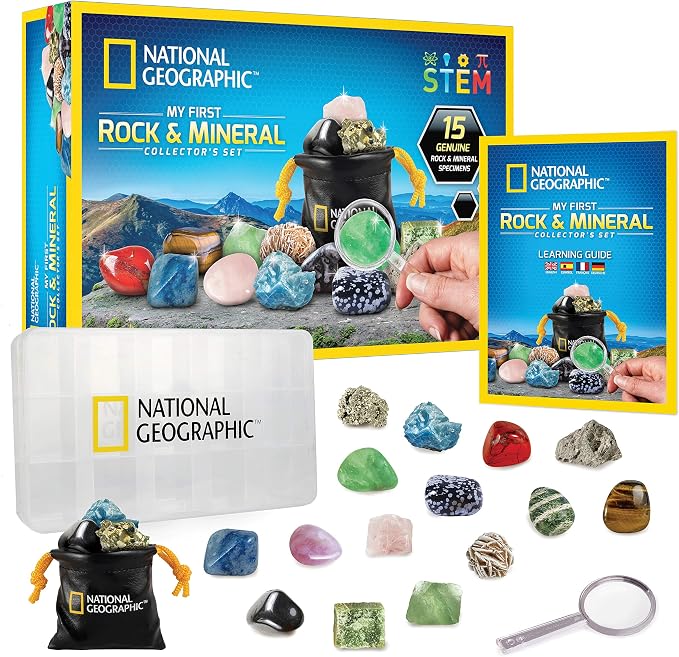 National Geographic Rocks & Mineral Collection by BlueMarbleToys