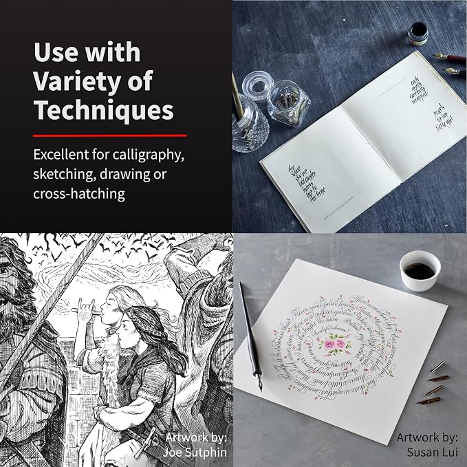 Speedball Sketching Set with Penholders and Pens - Image 4