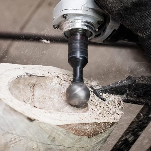 ARBORTECH Ball Gouge | Ø 30 mm Spherical Shaped Wood Gouge Power Carving - Image 6