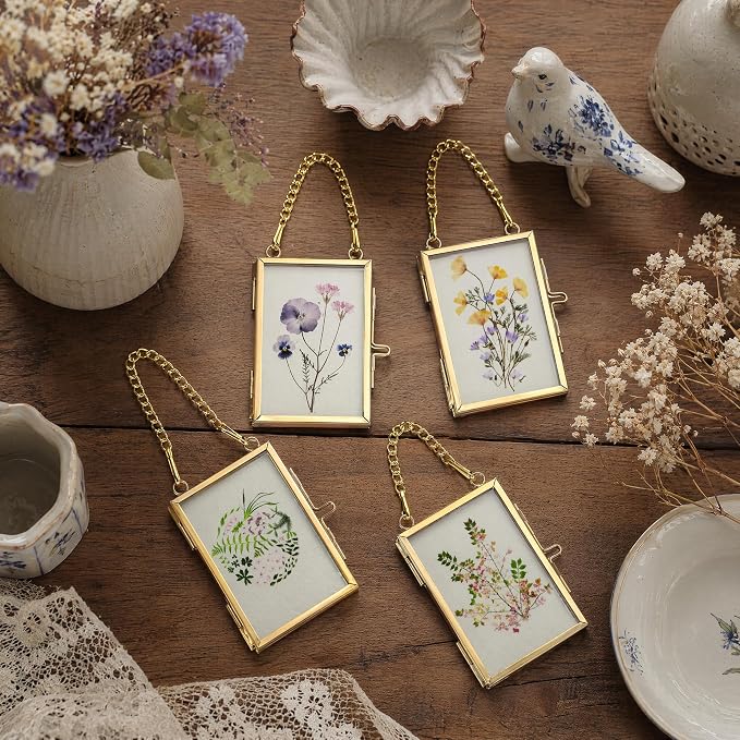 FOCHIER F 4 Pcs Pressed Flower Frame - Image 6