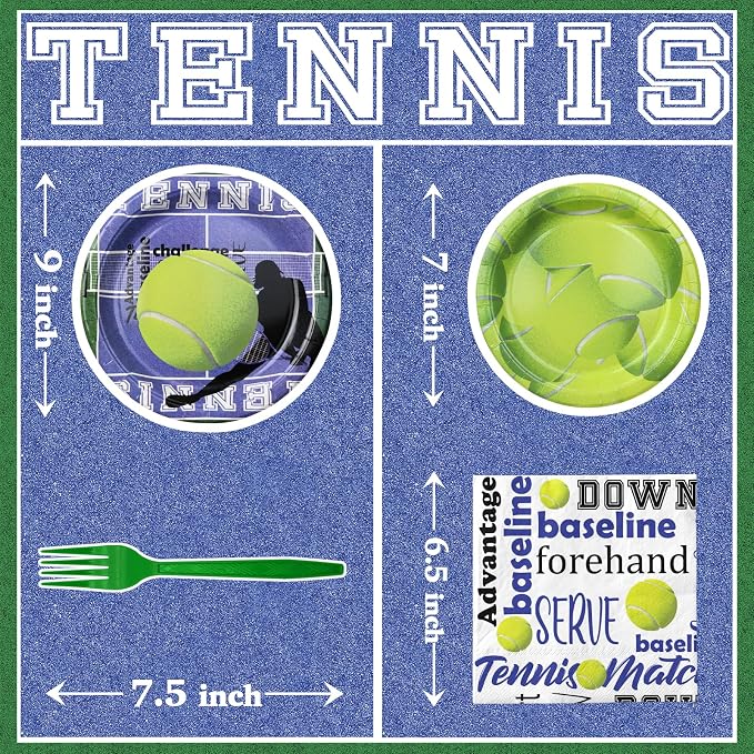 Tennis Party Decorations Set - Image 2