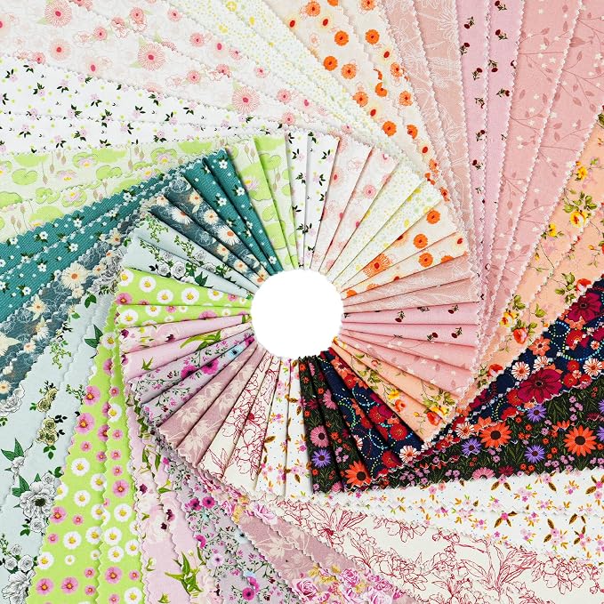 Craftido-20 Options-100% Cotton Jelly Roll Fabric Precut Strips - Image 2