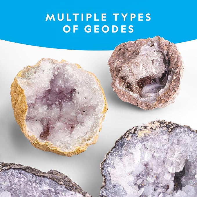 National Geographic Break Open 10 Premium Geodes - Image 4