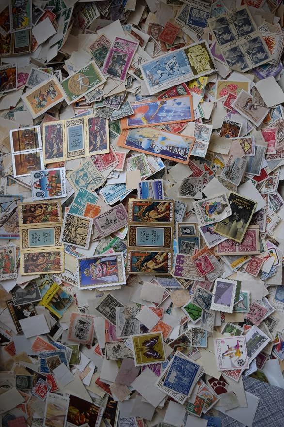 1000+ Used Worldwide Postage Stamps Off-paper Stamp International Stamp - Image 4