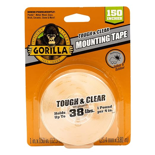Gorilla Tough & Clear Double Sided Mounting Tape - Image 2
