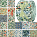 Hosuly 40 Pcs William Morris Jelly Fabric by Hosuly