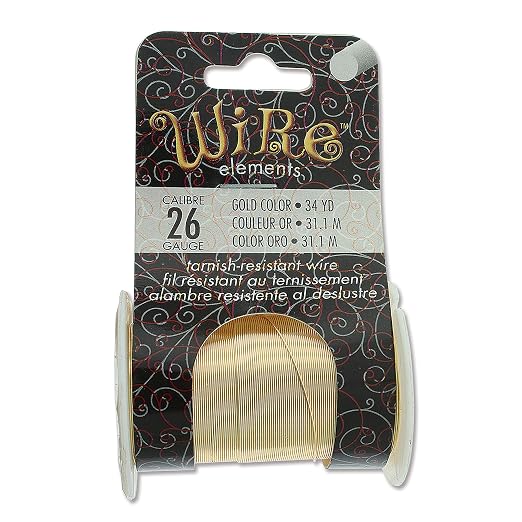 The Beadsmith Wire Elements 26-Gauge Lacquered Tarnish-Resistant Copper Wire - Image 7
