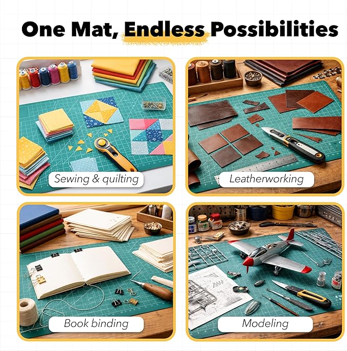 Mandala Crafts Self-Healing Cutting Mat, and Scrapbooking - Image 5