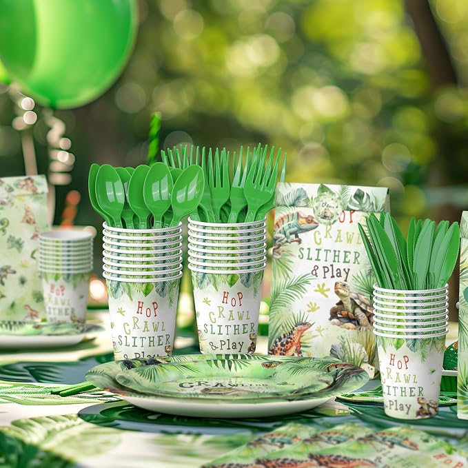 Reptile Party Decorations Set - Image 6