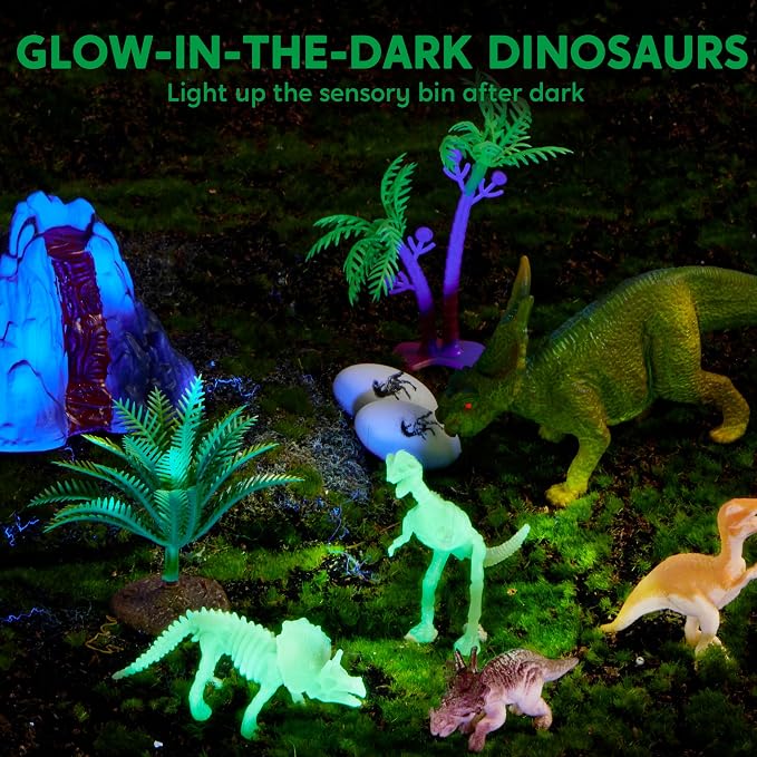 JOVA Klever Kits Dinosaurs Sensory Bin Toys - Image 2