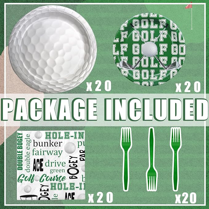 Golf Party Decorations Set - Image 3