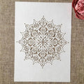 TIAMECH A4 Reusable Mandala Rangoli Stencil by TIAMECH