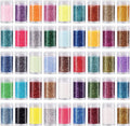 Pack of 45 Colors Iridescent Fine Glitter, Licool Extra Fine Holographic Glitter by Unknown