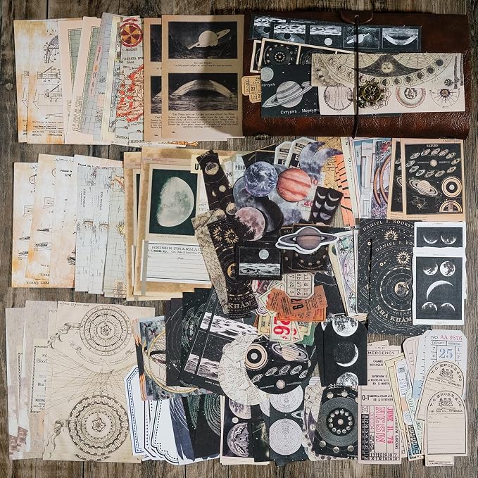 Knaid Vintage Scrapbook Supplies Pack - Image 6