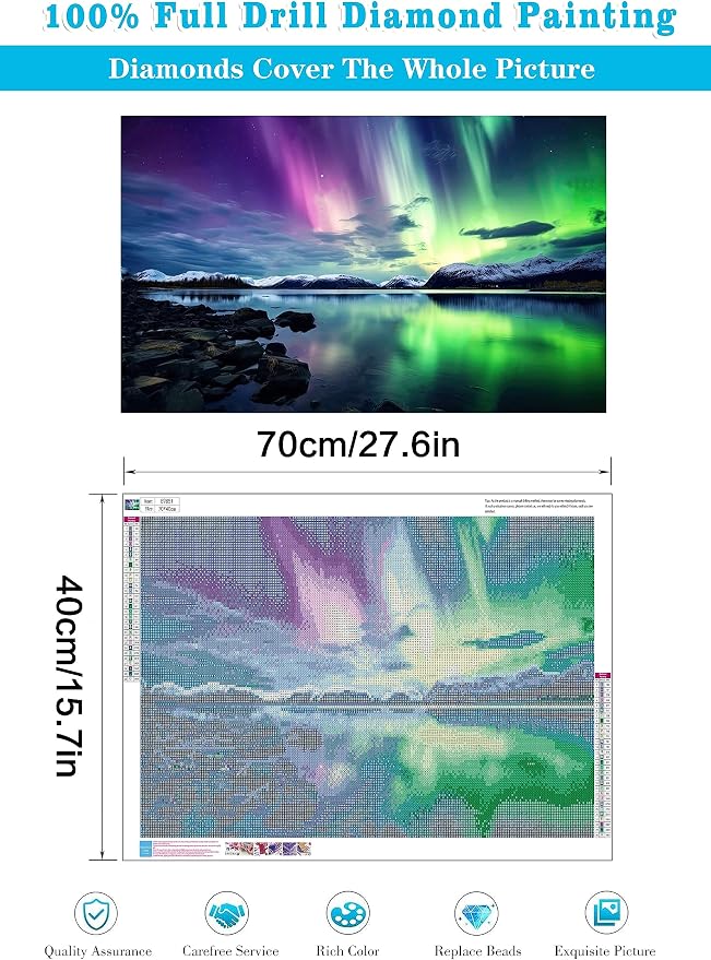 Meothan 5D Large Diamond Painting Kits - Image 3
