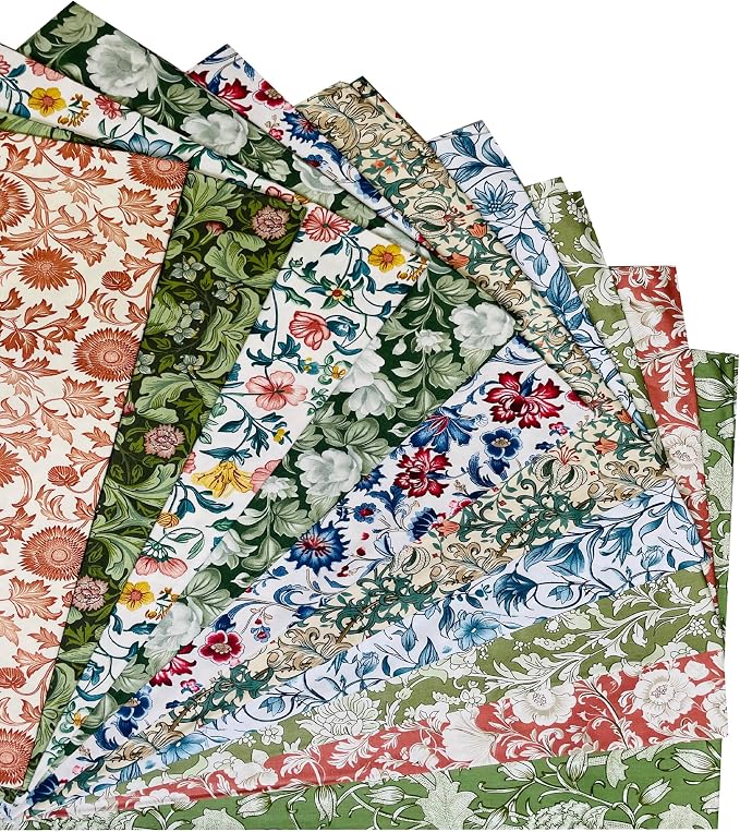 12"x12"50pcs Cotton Fabric Squares - Image 4