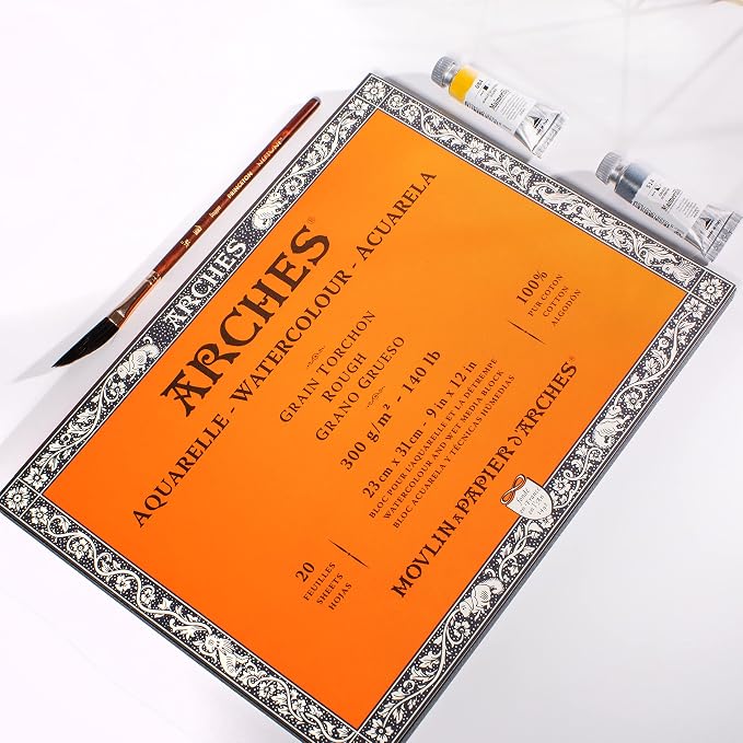 Arches Watercolor Paper Block, 140 pound - Image 3