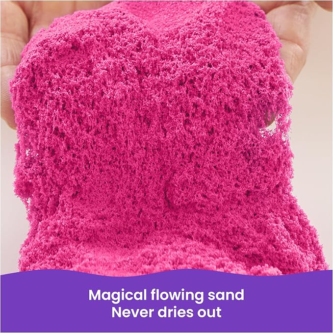 Kinetic Sand 2lb Pink, Moldable Play Sand Sensory Toys, Ages 3+ | Squish - Image 2