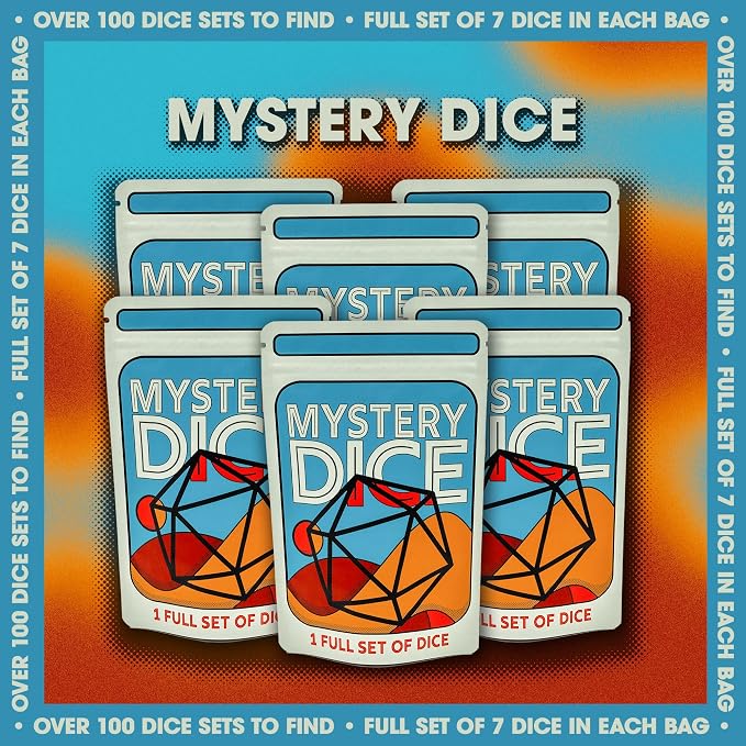 1985 Games Mystery Dice, Wide Range of Patterns, Gaming Dice, Suitable - Image 7