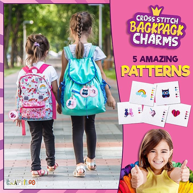 CRAFTILOO Cross Stitch Kit for Kids - Image 6