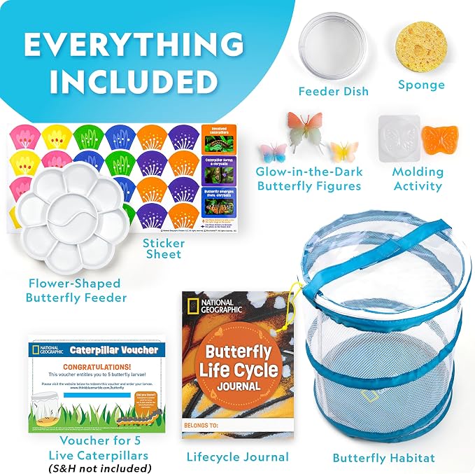 National Geographic Butterfly Growing & Bug Catcher Kit - Image 6