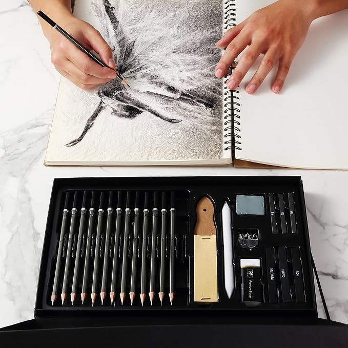 Mr. Pen- Drawing Sketching Pencil Set, Graphite Pencils | Graphite Sticks - Image 4