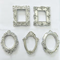 5 Pcs Siver Mini Frames by mozhixue