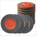 Jumbo Zirconia Flap Discs 4 1/2 for Angle Grinder, 40/60/80/120 Grit Type 27 High Density Trimmable 5/8"-11 inch Grinding Wheels for Grinding, Rust Removal, Sanding and Finishing - 10 Pack