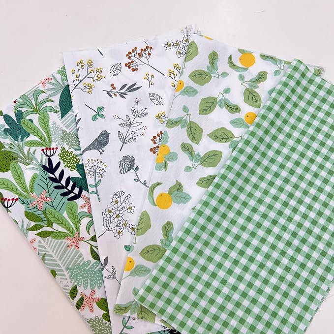 Cotton Fabric DIY Making Supplies Quilting Patchwork Fabric Fat Quarter Bundles - Image 3