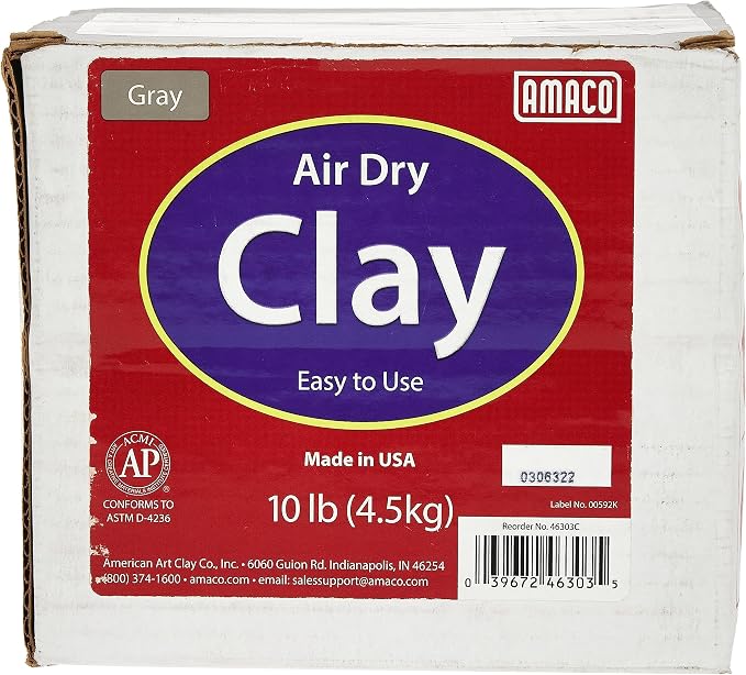 AMACO 4630-3C Air Dry Modeling Clay - Image 2