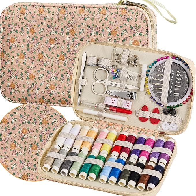 Sewing Project Kits Floral Pattern Sewing Kit by Bobode