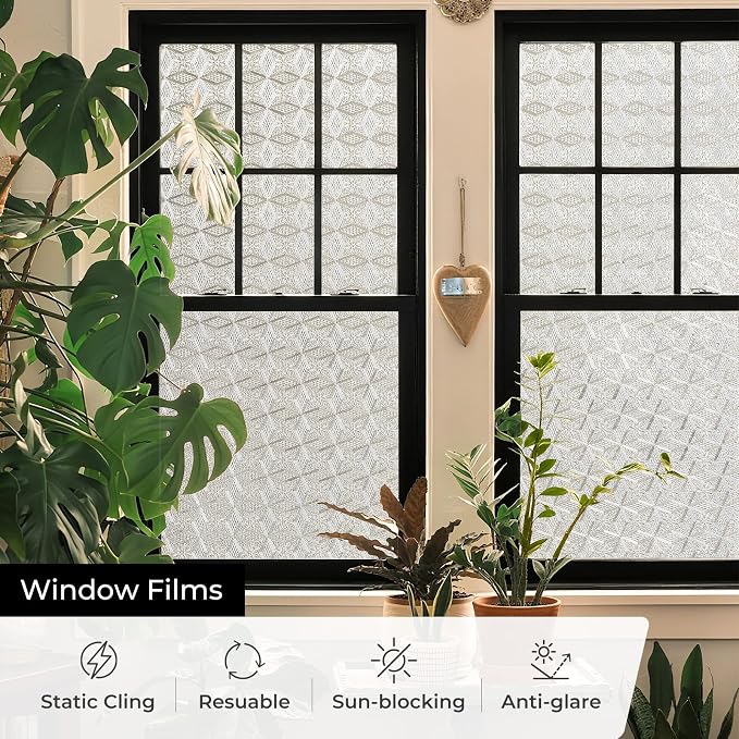3D Stained Glass Window Film, Decorative Window Privacy Film - Image 4