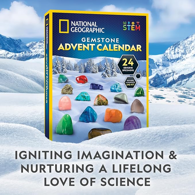 NATIONAL GEOGRAPHIC 2026 Gemstone Advent Calendar - Image 6